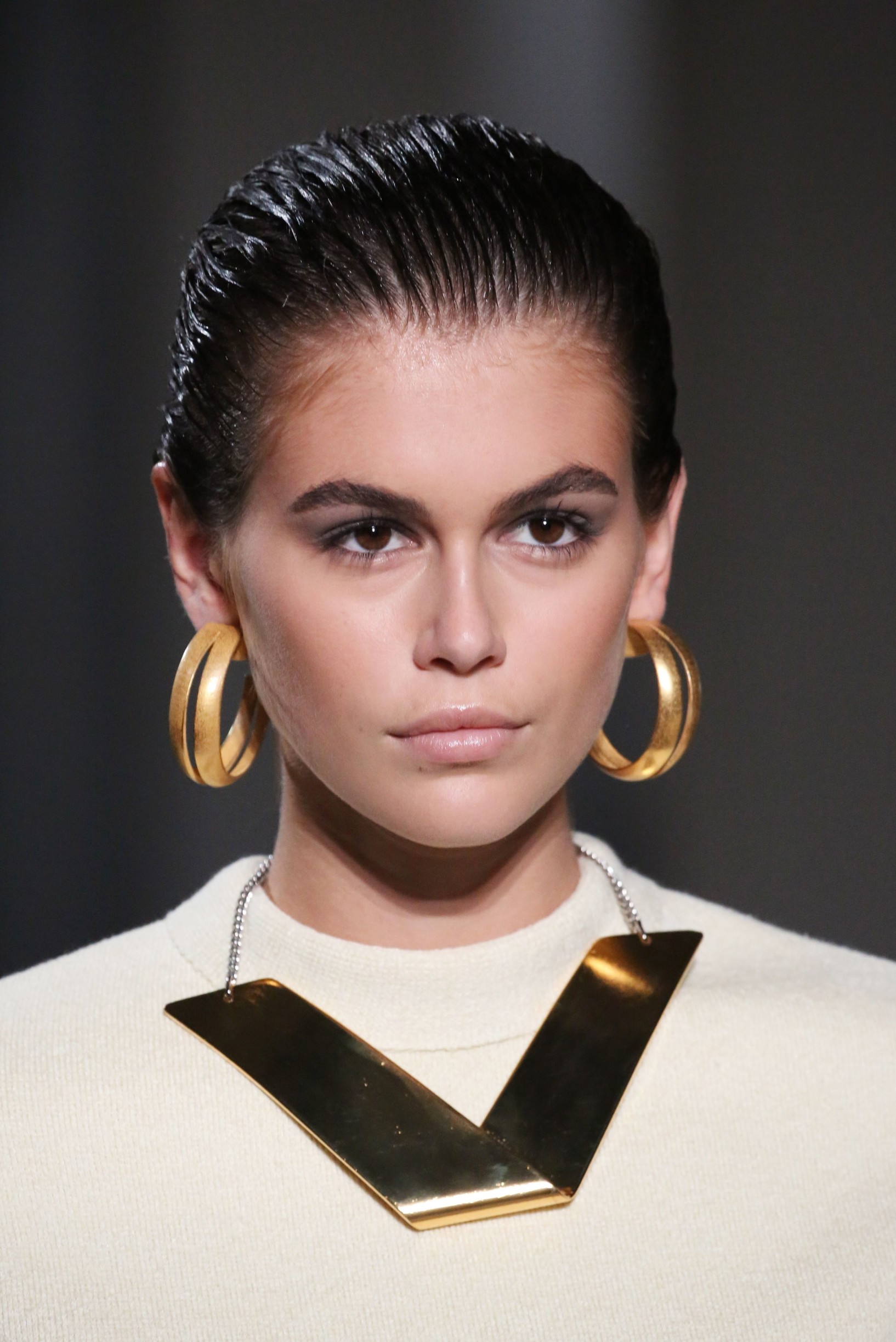 Kaia Gerber
Proenza Schouler show, Runway, Spring Summer 2020, New York Fashion Week, USA - 10 Sep 2019, Image: 470221340, License: Rights-managed, Restrictions: , Model Release: no, Credit line: Masato Onoda/WWD / Shutterstock Editorial / Profimedia